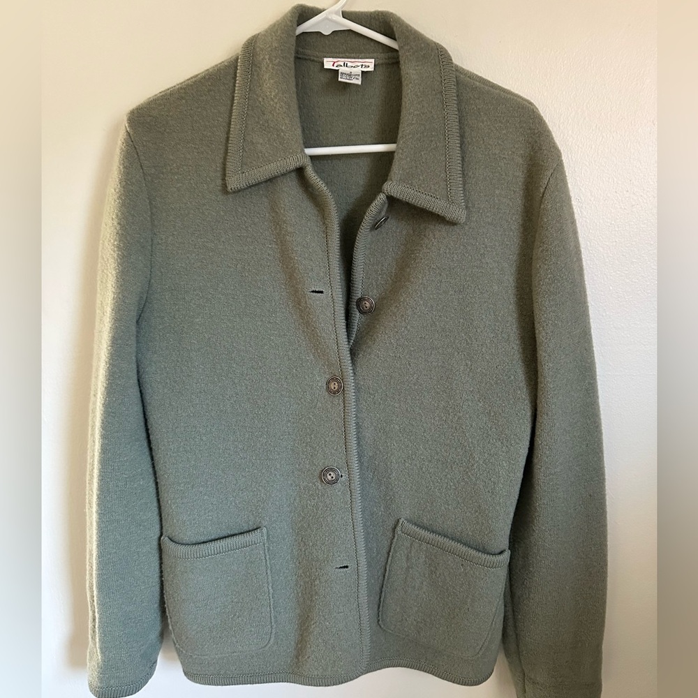 Talbots wool jacket - chore coat size S
